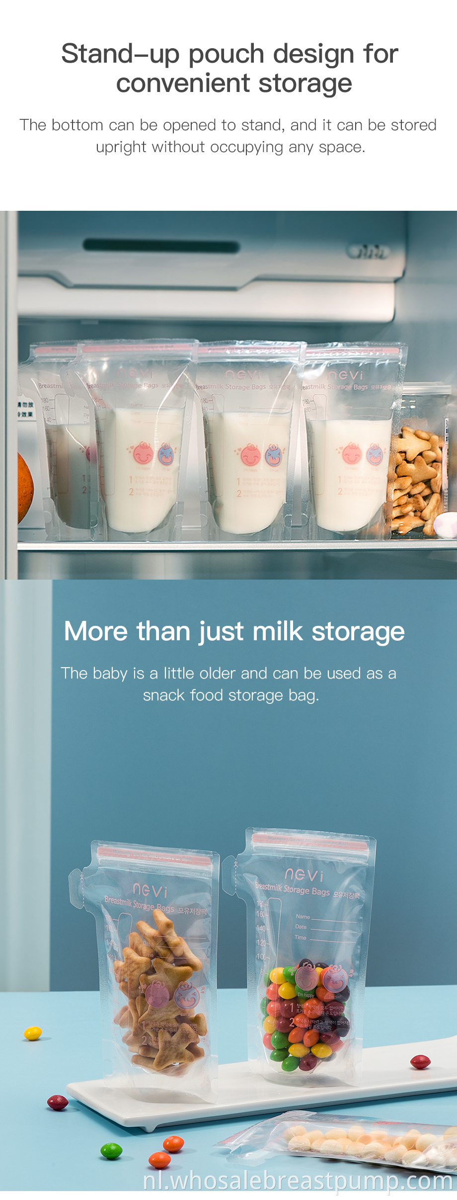 Disposable Breastmilk Storage Bags